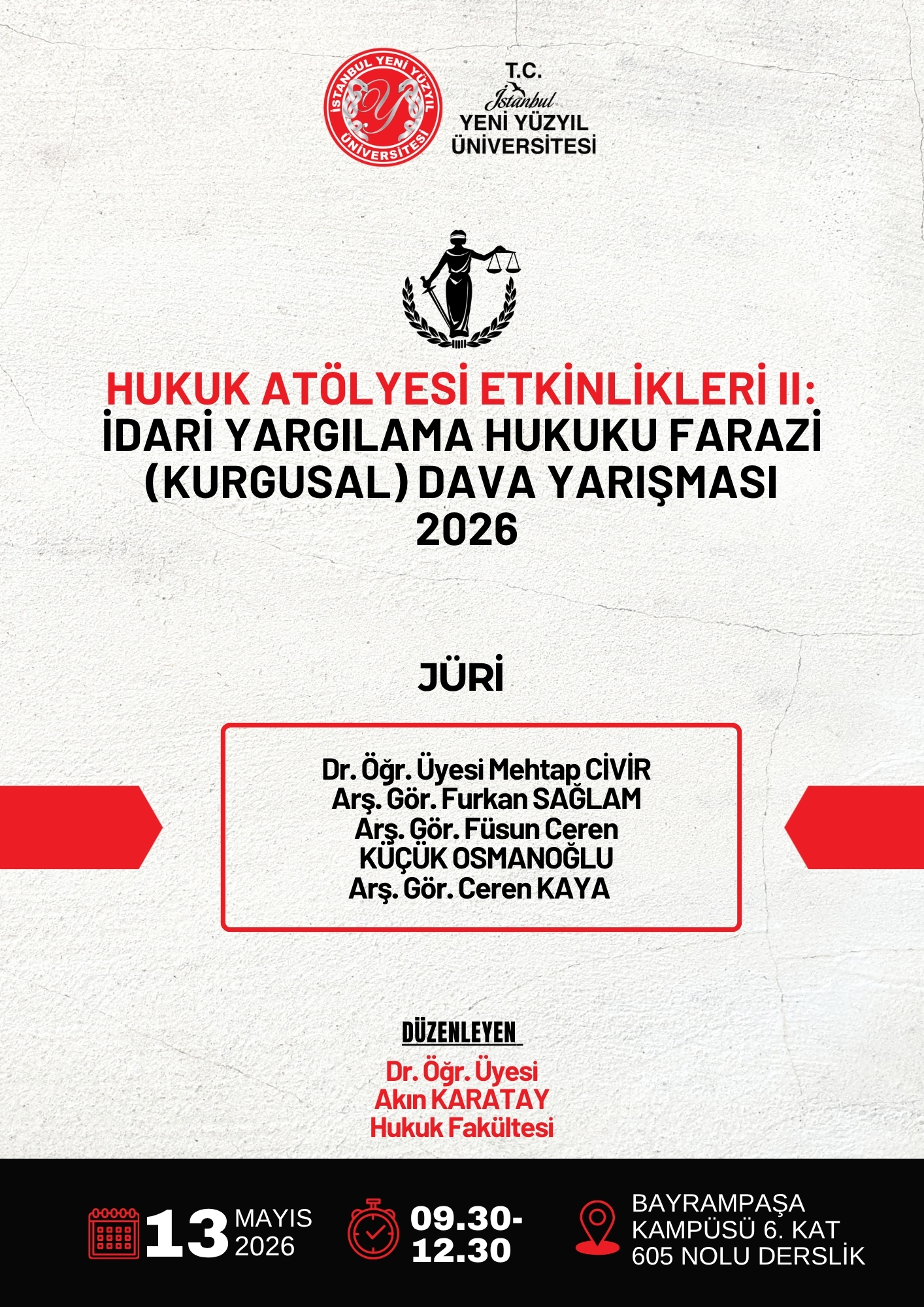 İdari Yargılama Hukuku Farazi Dava Yarışması